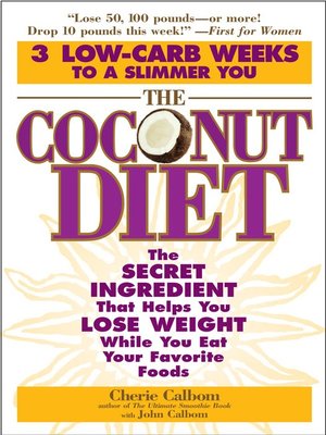 cover image of The Coconut Diet